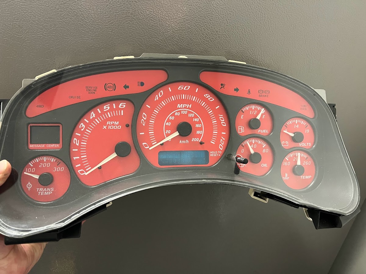 Instrument Cluster Repair