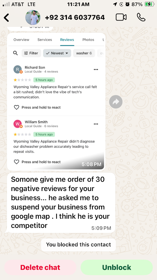 Wyoming Valley Appliance Repair Drain Cleaning in Hunlock, PA photo