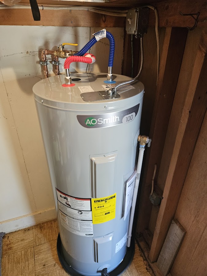 Water Heater Replaced by N.J. Electric, Plumbing & HVAC