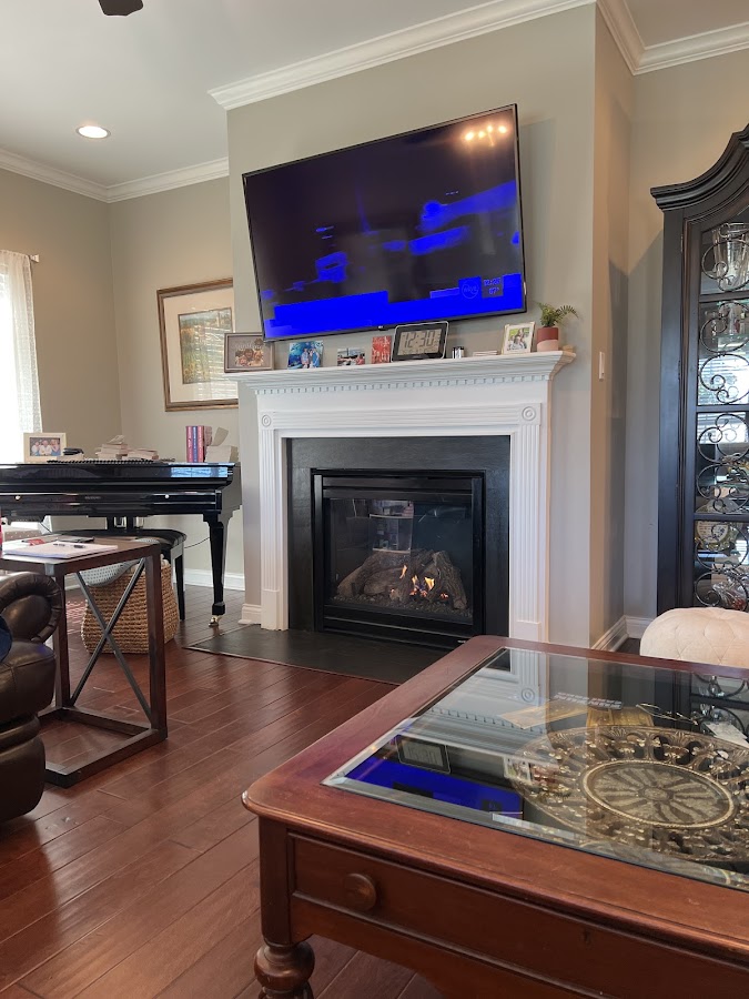 Top Gas Fireplace