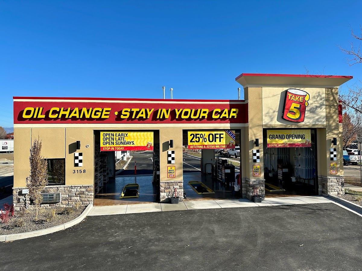 Take 5 Oil Change