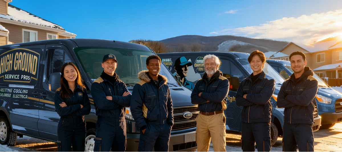 High Ground Service Pros - Plumbers Electricians & HVAC Technicians