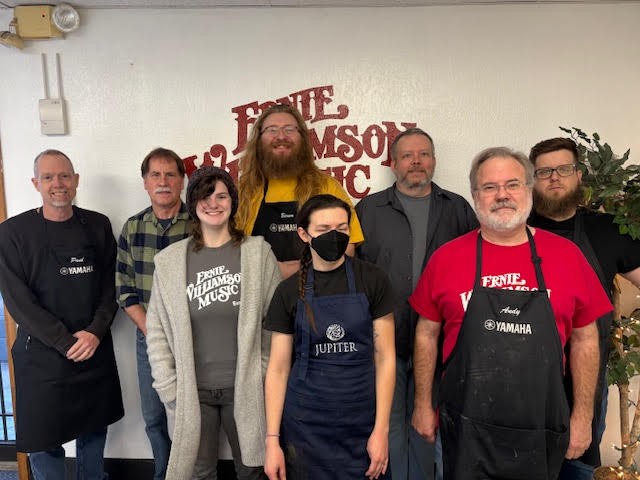 Ernie Williamson Music Repair Shop