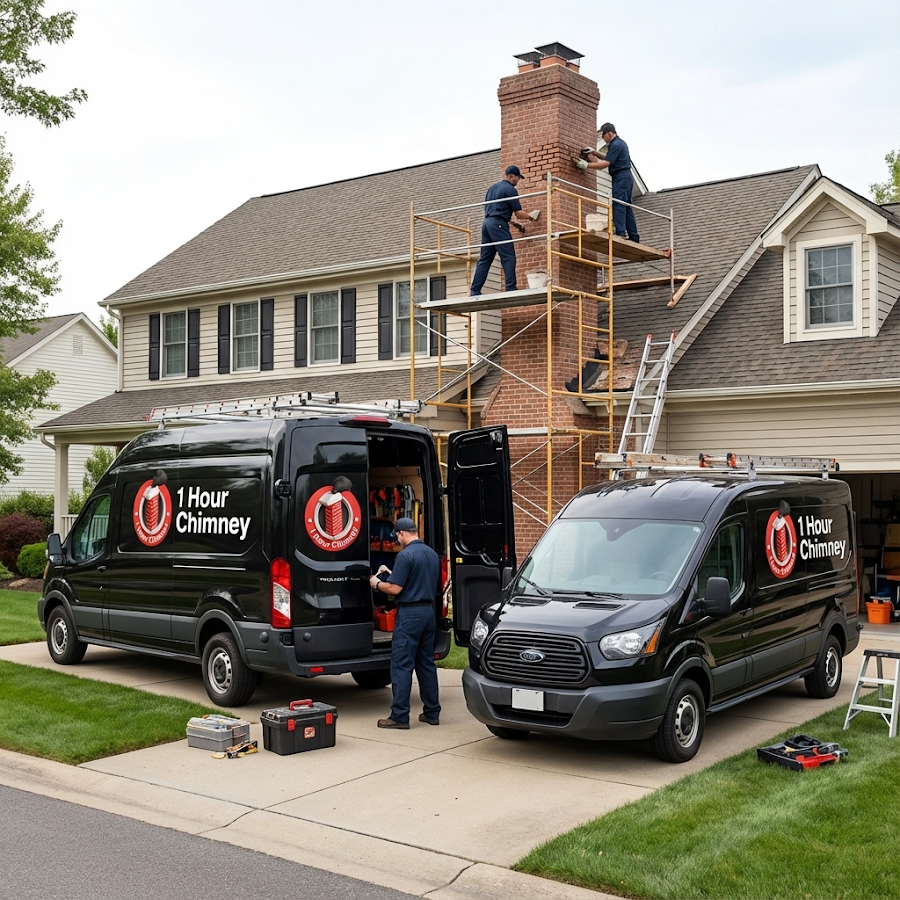 1 Hour Chimney Roof Repair in Palisades Park, NJ photo