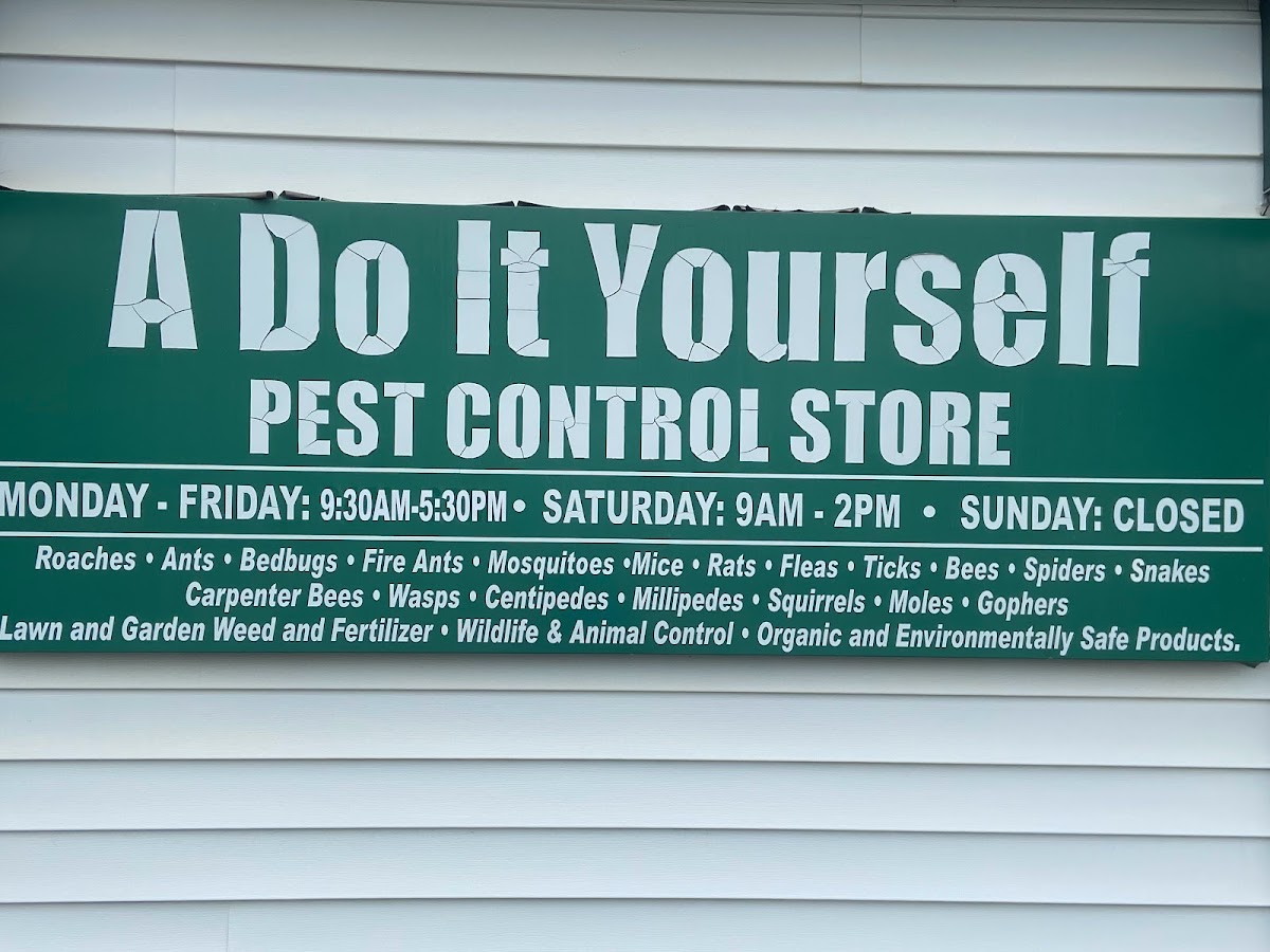 Do It Yourself Pest Control Store