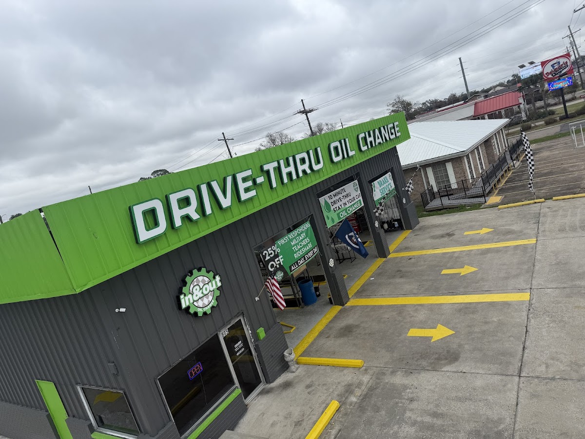 IN AND OUT OIL CHANGE HOUMA