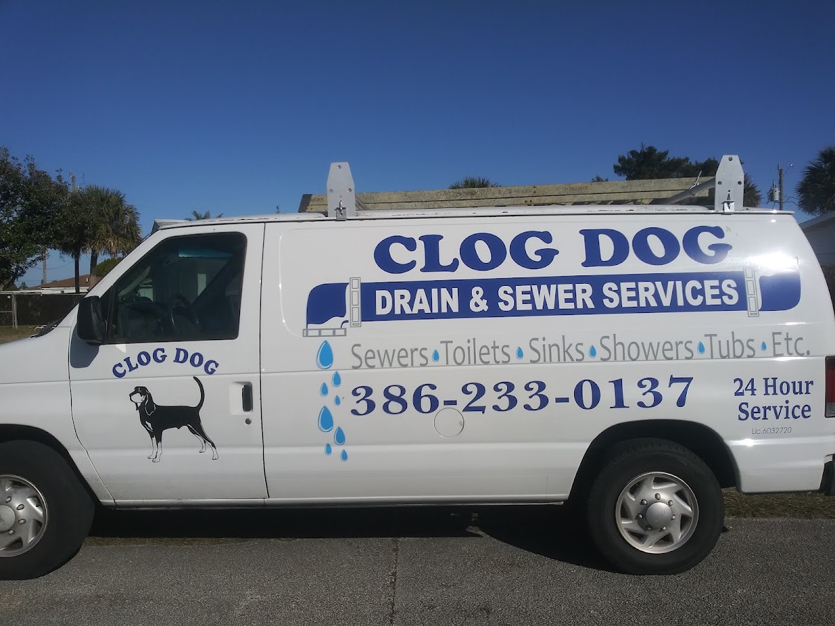 Clog Dog Drain and Sewer Services - Clog Dog Drain and Sewer Services Drain Cleaning in Holly Hill, FL photo