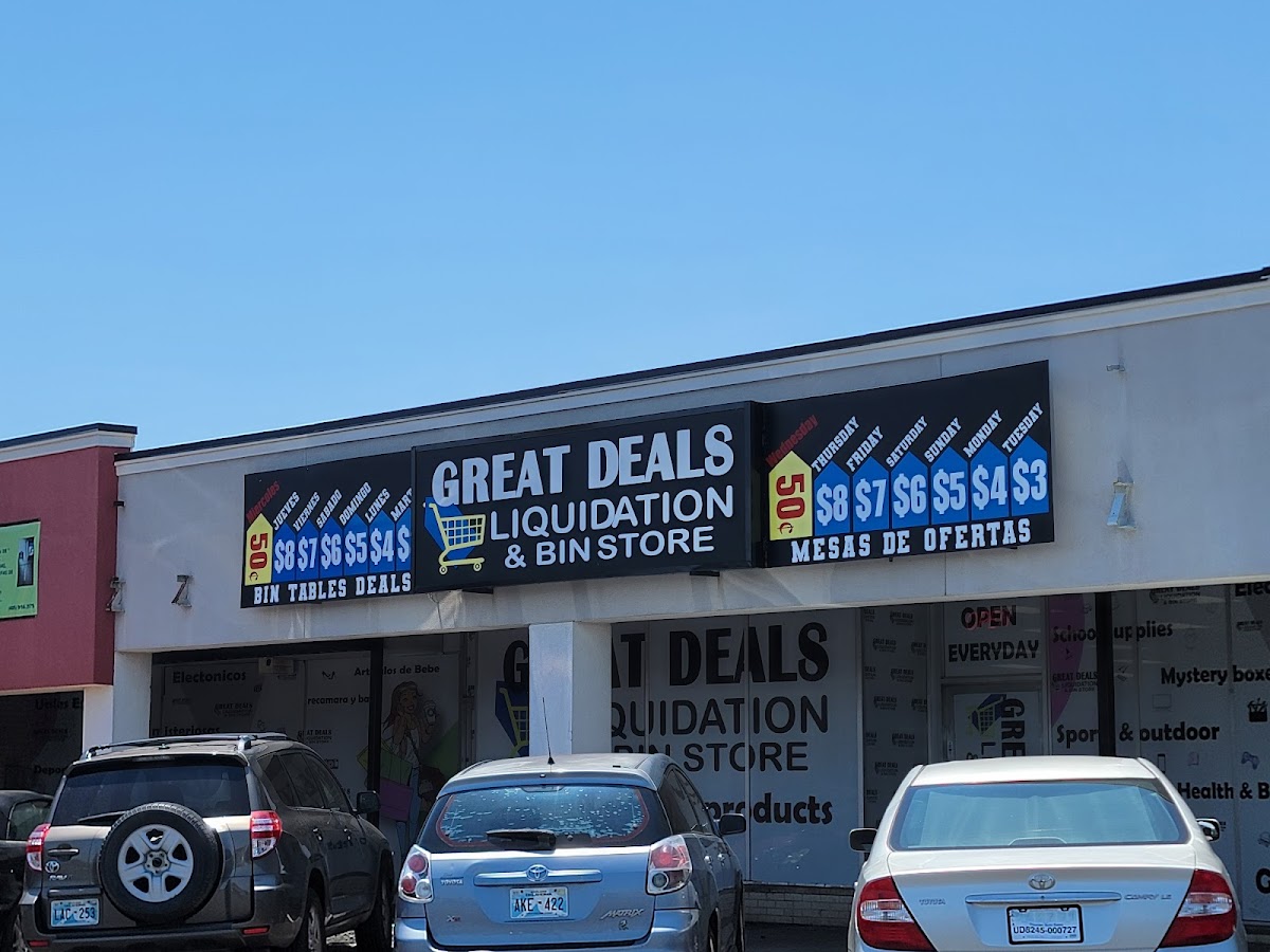 Great Deals Liquidation & Bin Store