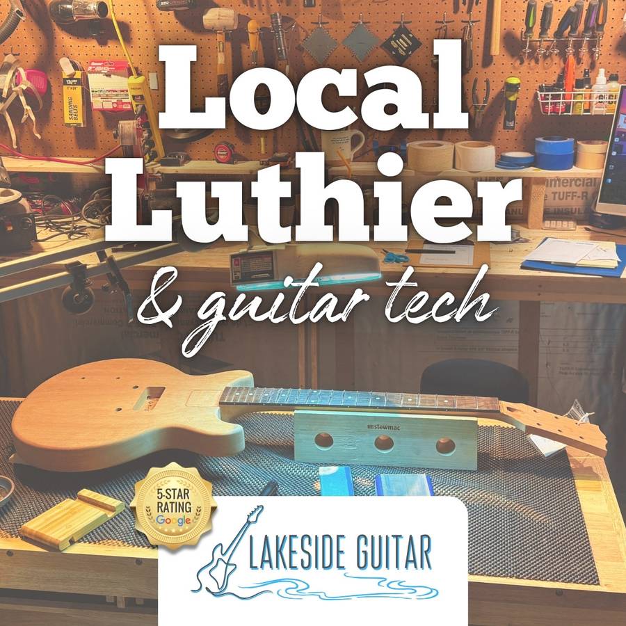 Lakeside Guitar • Setups, Repairs & Custom Work Musical Instrument Repair in Colchester, VT photo