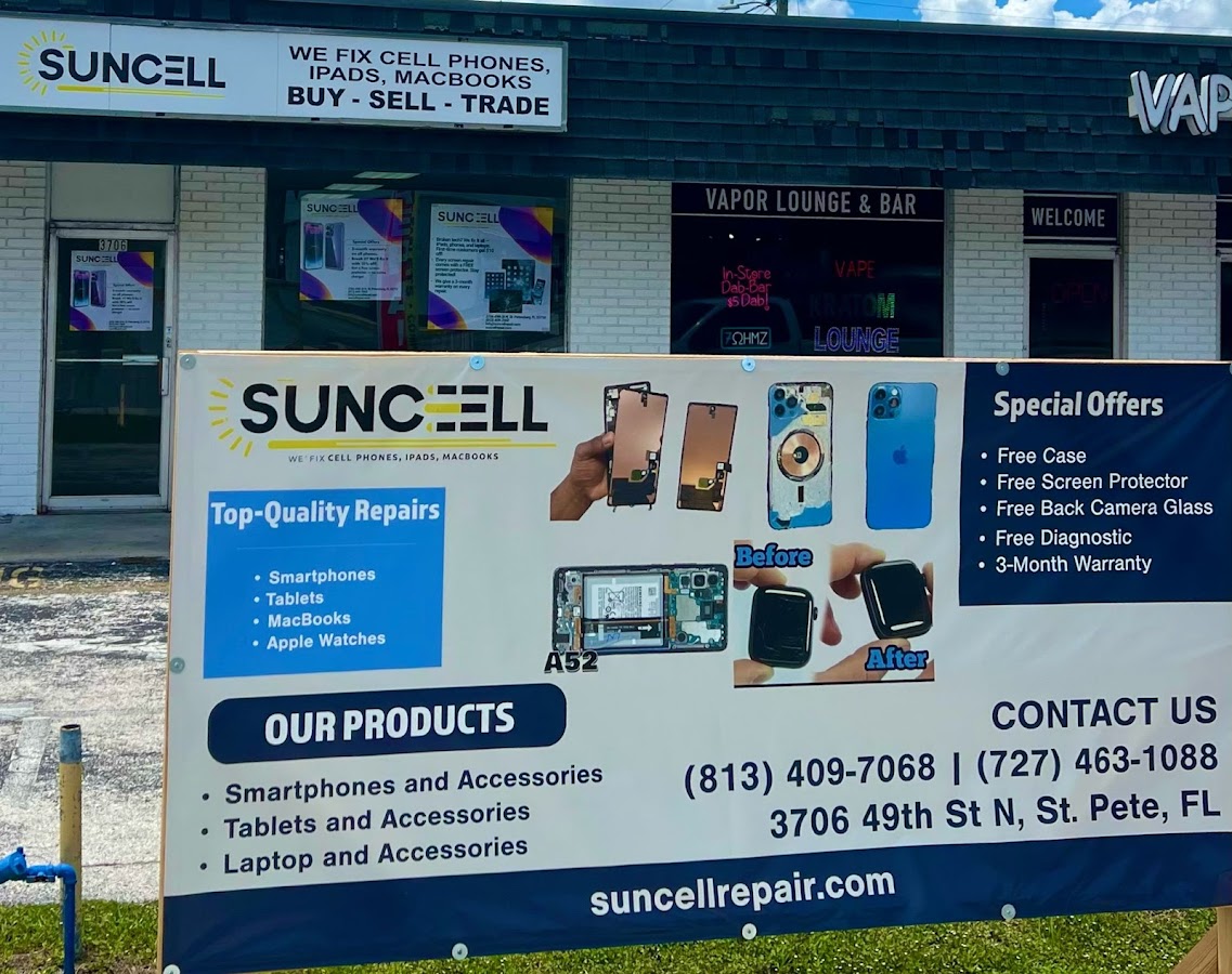 Suncell Repair Mobile Phone Repair in St. Petersburg, FL photo