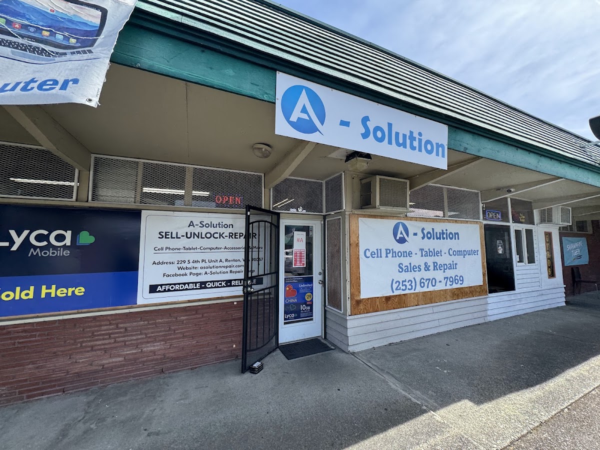 A-Solution cell phone - tablet - computer repair services