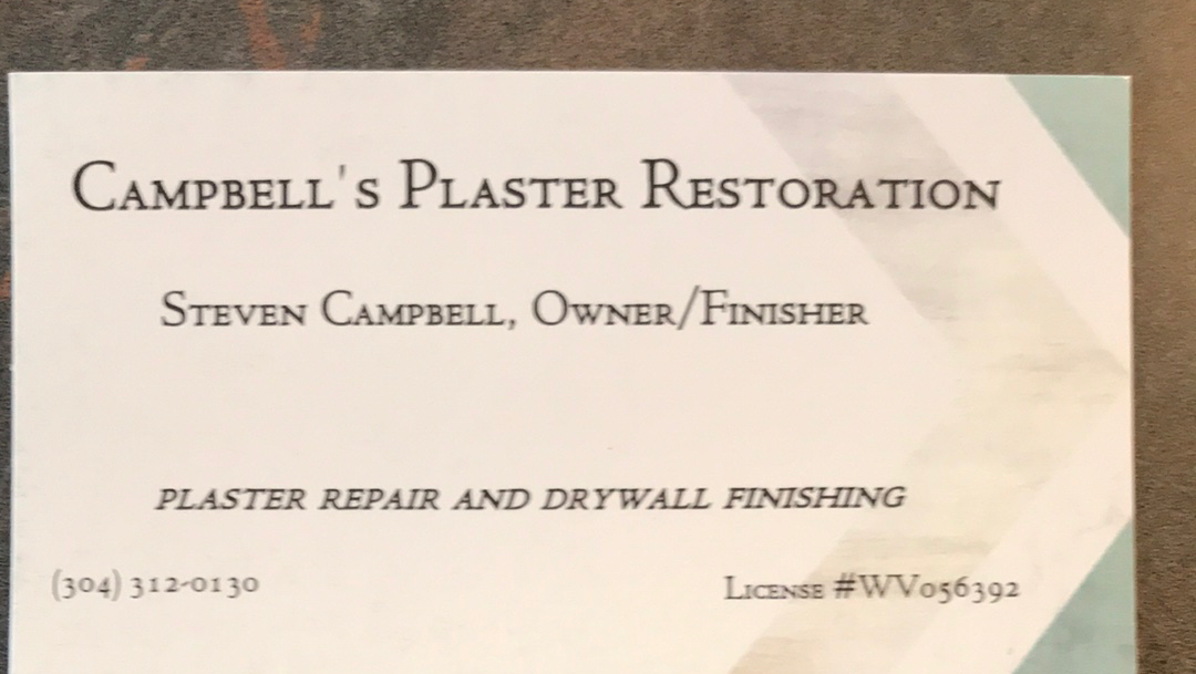 Campbell’s Plaster Restoration - Campbell’s Plaster Restoration Drywall Repair in Wellsburg, WV photo