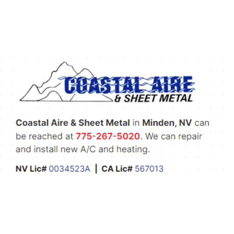 Coastal Aire & Sheet Metal - Coastal Aire & Sheet Metal AC Repair in Minden, NV photo