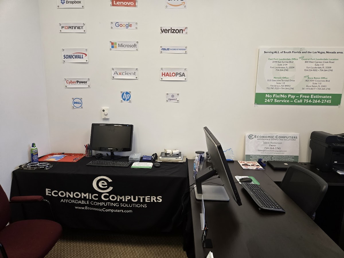 Economic Computers Service and Repair of Boca Raton