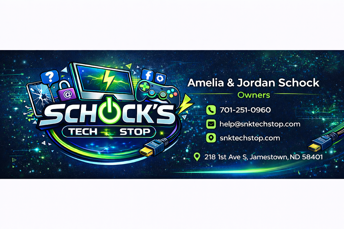 Schock’s Tech Stop Charging Port Repair in Jamestown, ND photo