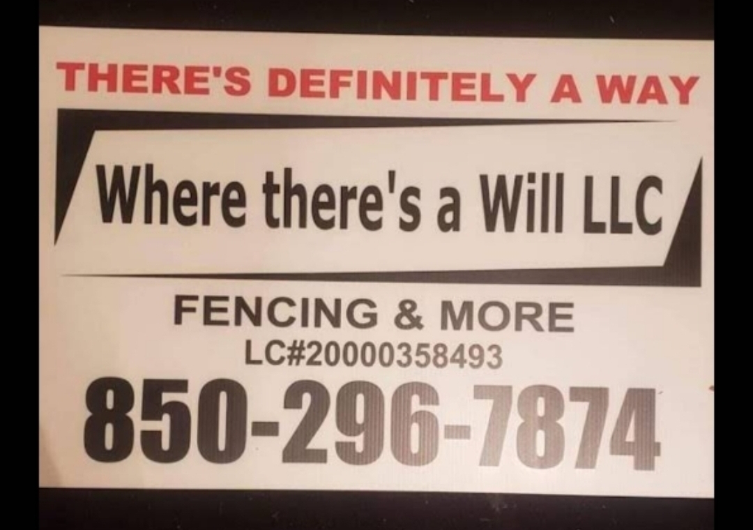 Where There's a Will, LLC - Where There's a Will, LLC Fence Repair in Pensacola, FL photo