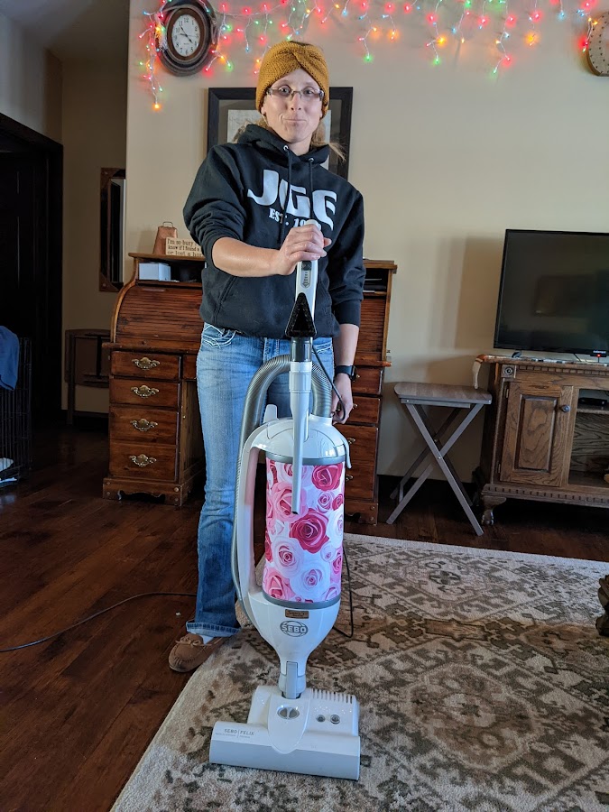 Sander's Sew-N-Vac + The Fabric Bin