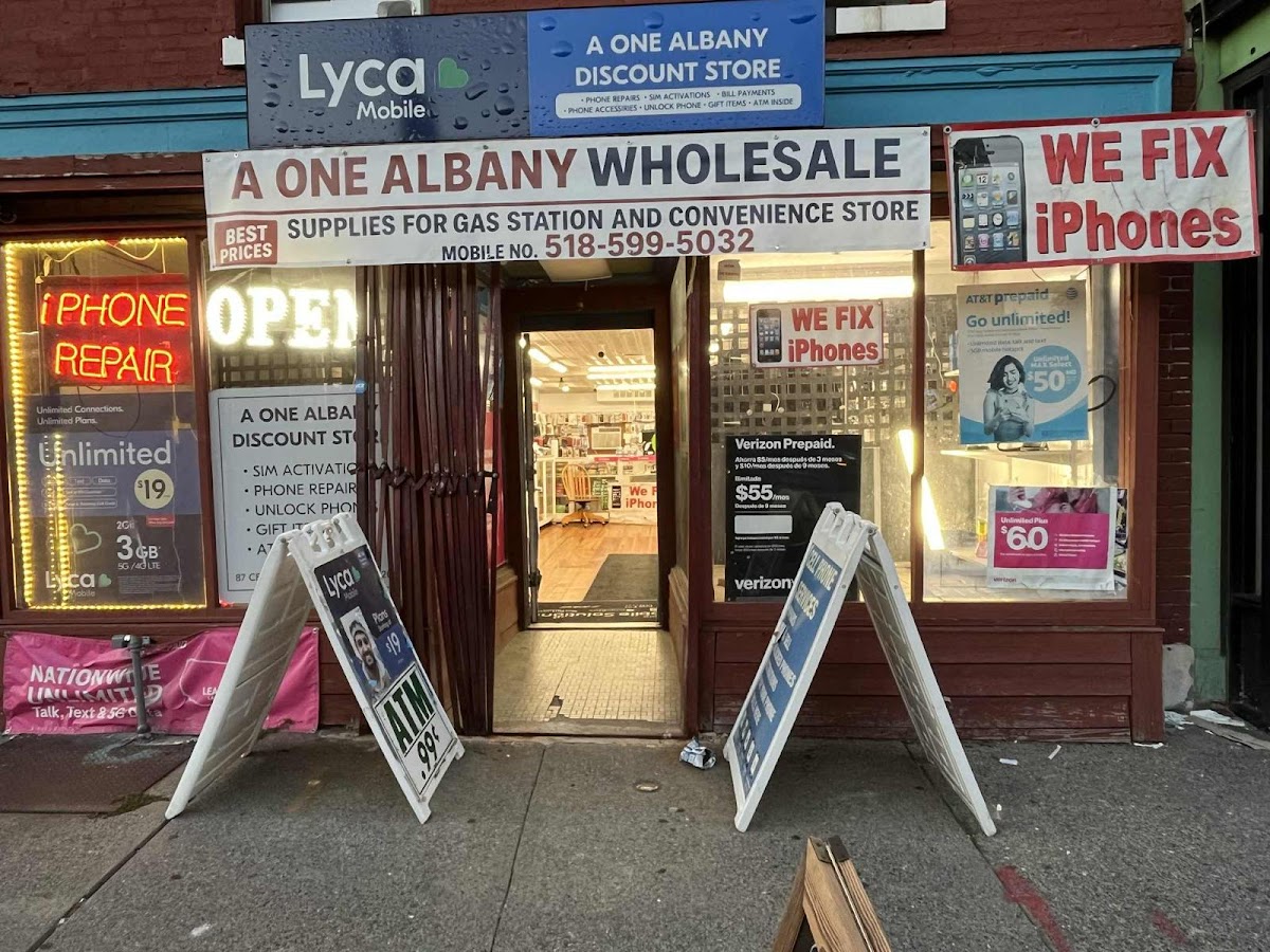 A one Albany discount store