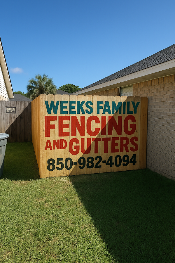Weeks Family Fencing & Gutters - Weeks Family Fencing & Gutters Roof Repair in Pensacola, FL photo