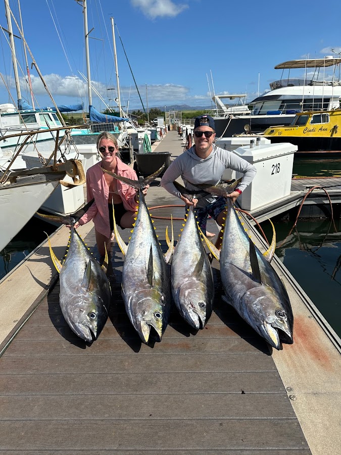 Blue Water Fishing Kauai