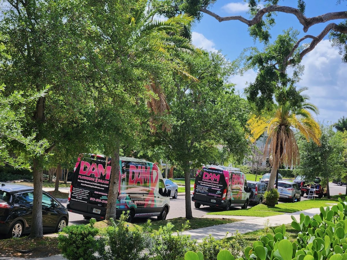 Dam Plumbing and Drain