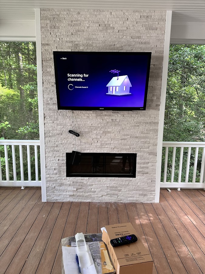 Adkins TV Mounting