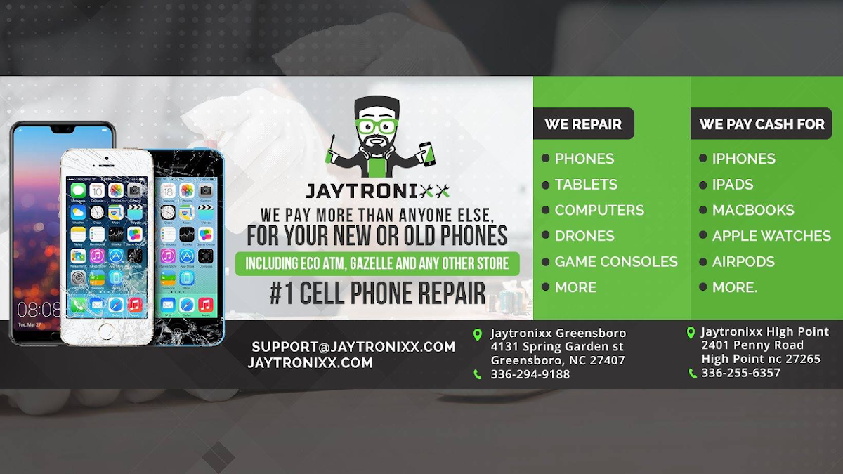 Jaytronixx Phone Repair Greensboro