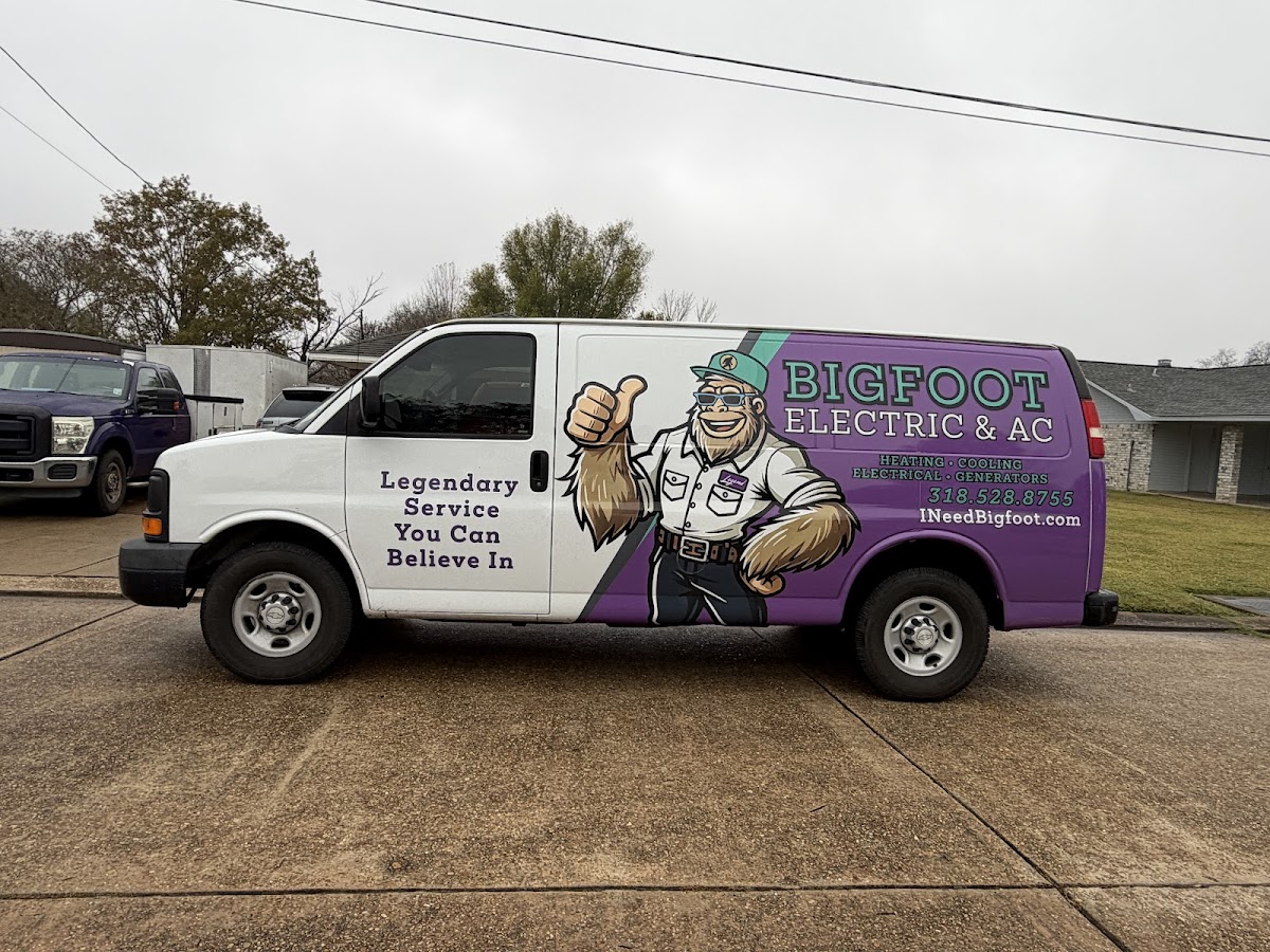 Bigfoot Electric & AC - Bath & Windows Electrical Repair in Alexandria, LA photo