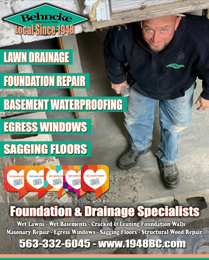 Behncke Construction Inc. - Behncke Construction Inc. Drain Cleaning in Davenport, IA photo