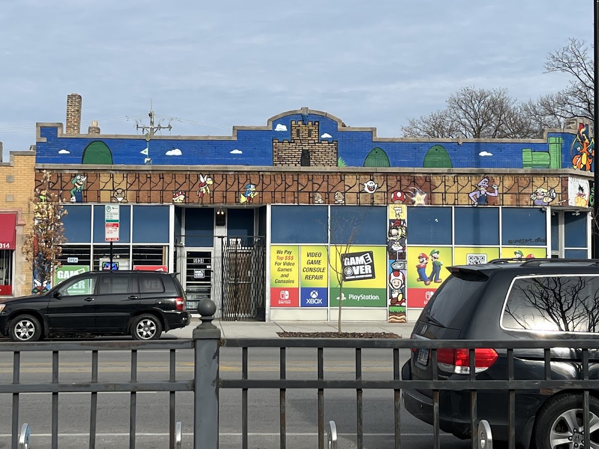 GAME OVER VIDEO GAME CONSOLE REPAIR.