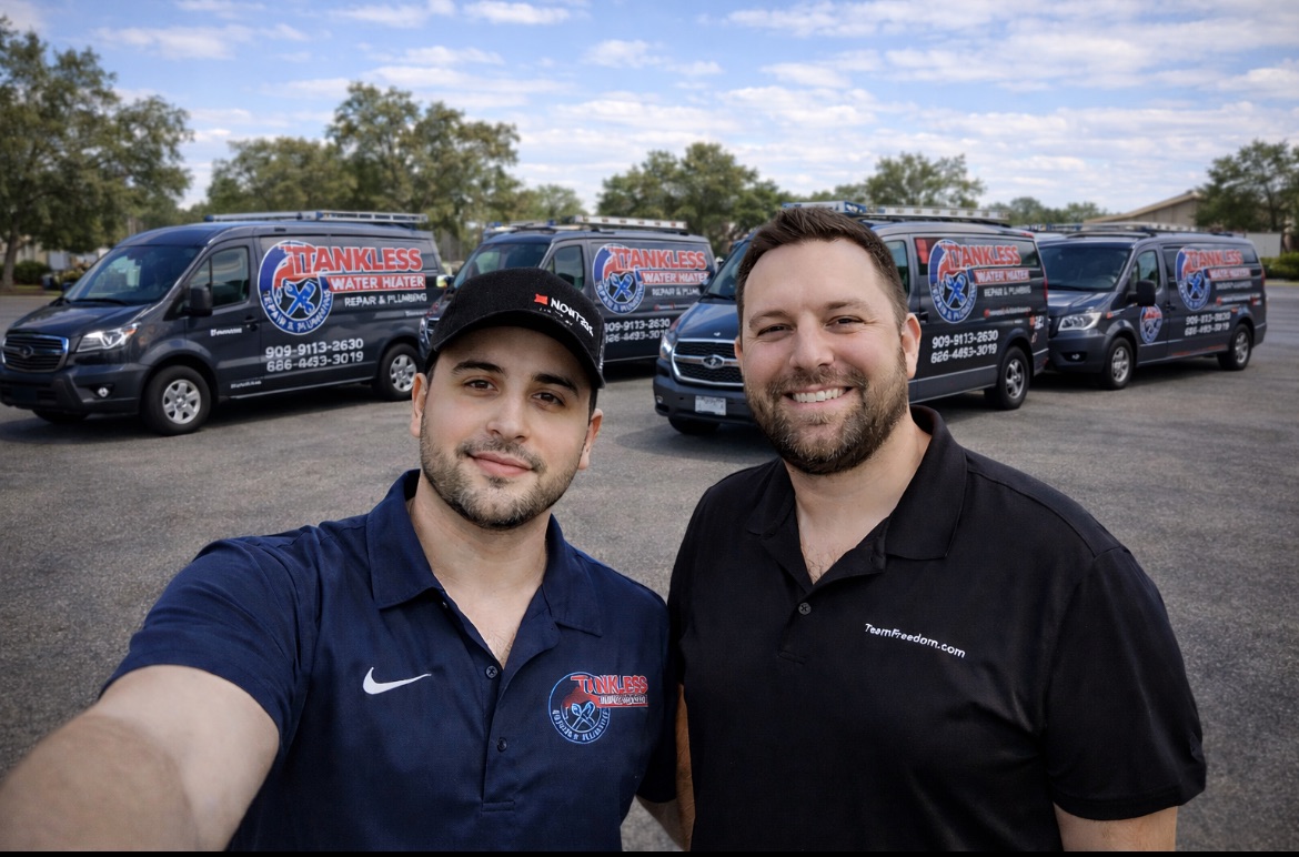 Tankless water heater repair and Plumbing