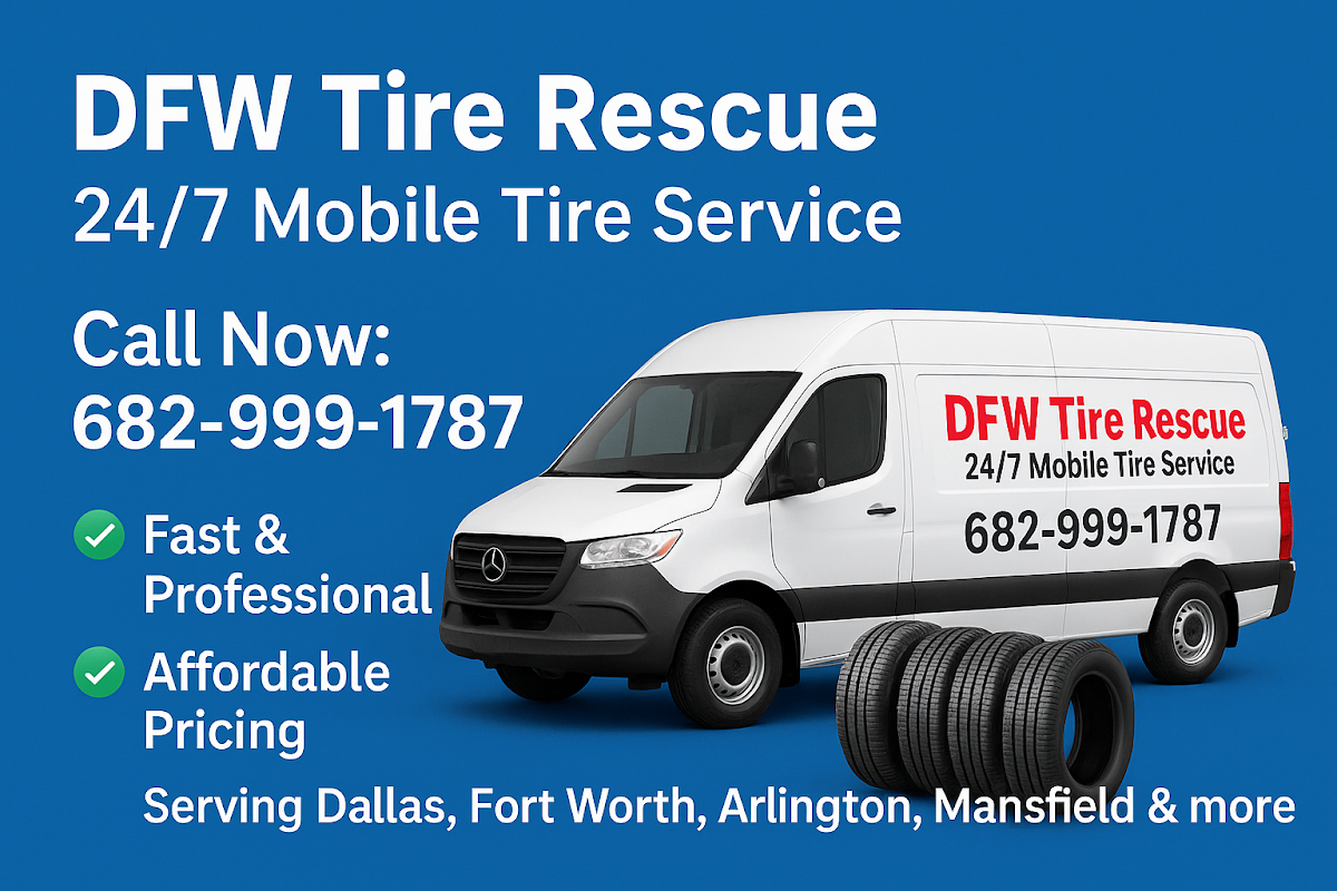 24 HR DFW Tire Rescue (Mobile Tire Repair)
